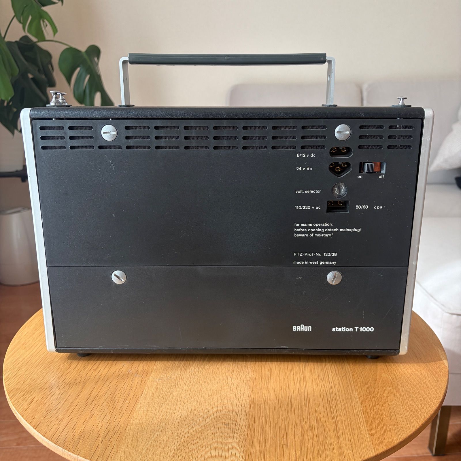 美品】BRAUN T1000 ラジオ Dieter Rams MoMA収蔵 ビンテージ