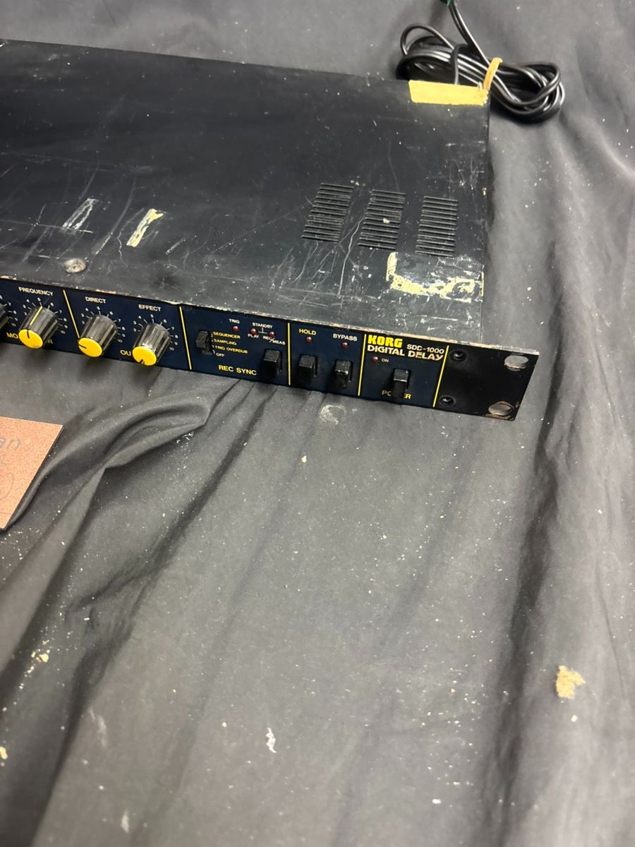 KORG SDD-1000 Digital Delay 動作不明 ジャンク デジタルディレイ