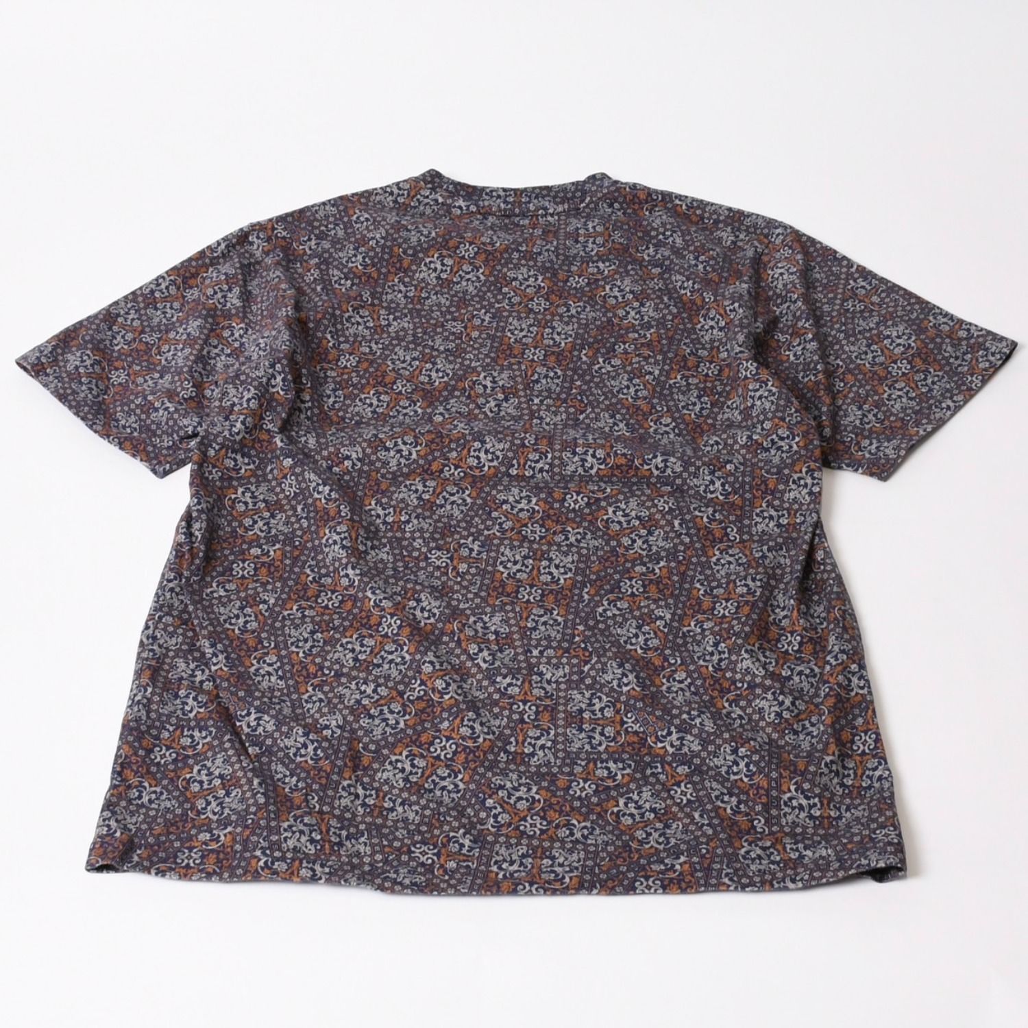 Supreme Small Box Tee Navy Froral Cards RN101837 シュプリーム T