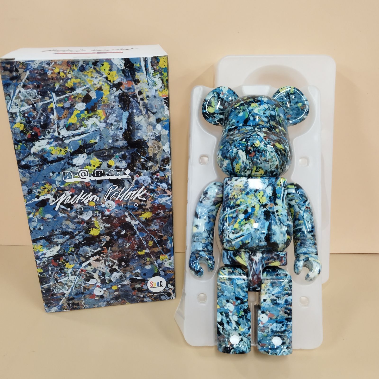 D32730】MEDICOM TOY メディコムトイ Jackson Pollock Studio BE