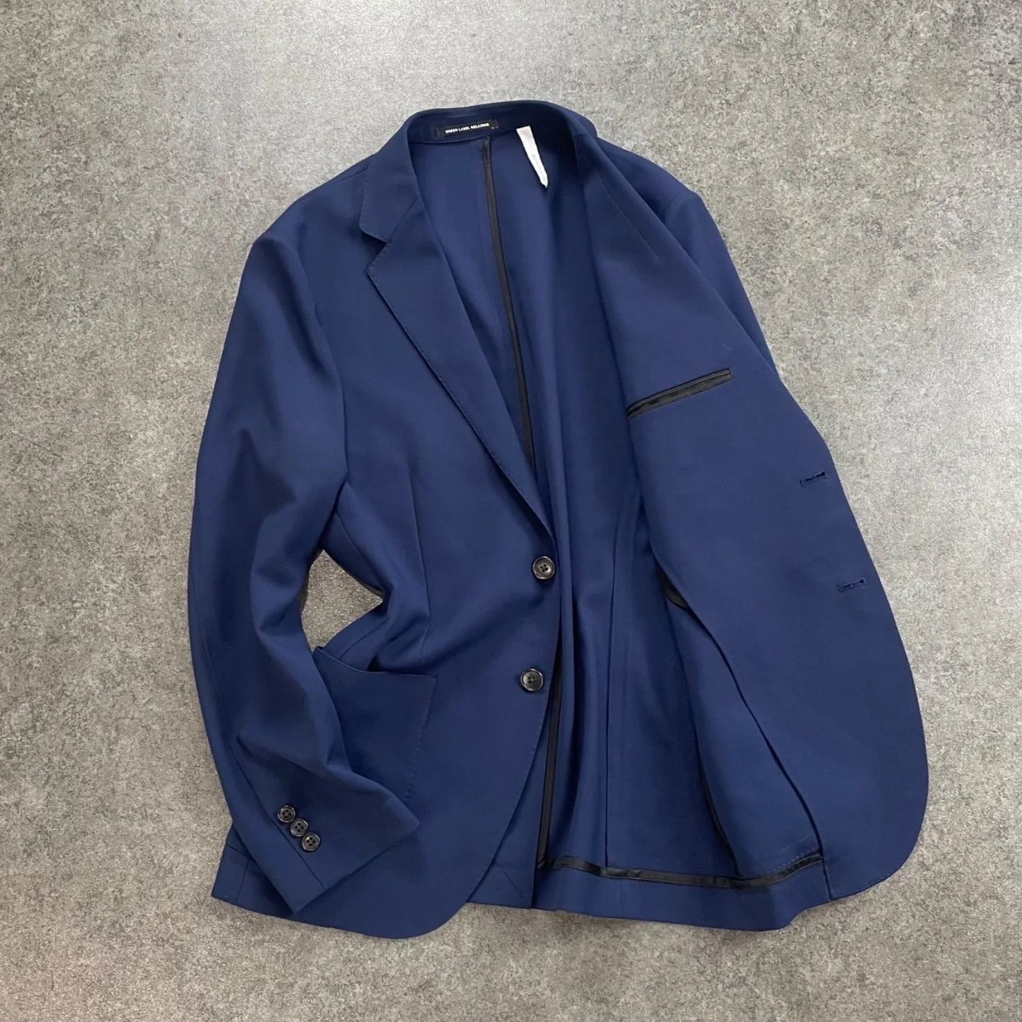 ユナイテッドアローズ GLR セットアップ ネイビー 紺 M ジャケット Green Label Relaxing GLR ACTIVE PLUS グリーンレーベルリラクシング