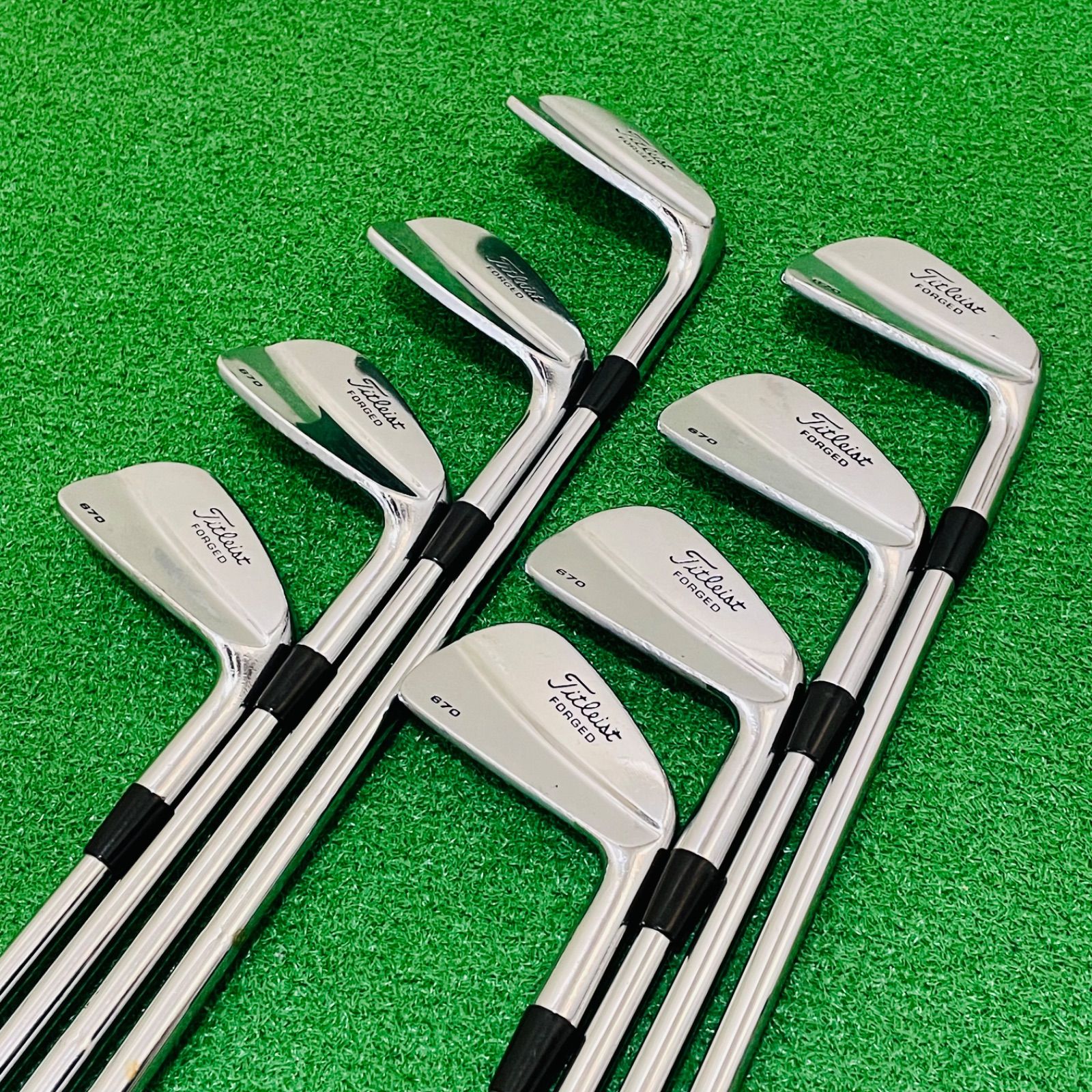 9822 Titleist FORGED 670 タイトリスト メンズ 右利き アイアン8本