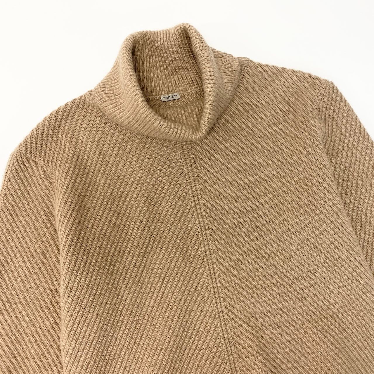 46c24 BOTTEGA VENETA ボッテガヴェネタ カシミヤリブニット 