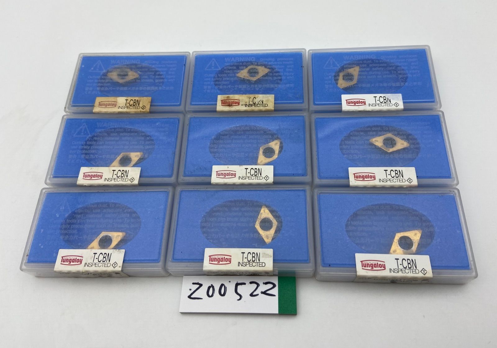 タンガロイTungaloy 2QP-DCGW11T308 BXM20 9箱セット