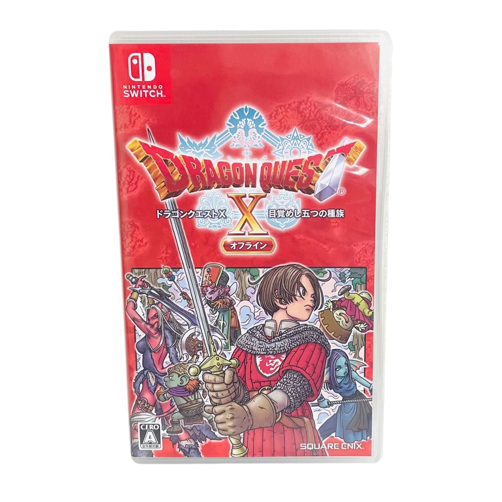 F03264 GAME NINTENDO SWITCH ドラゴンクエストⅩ 目覚まし五つの種族