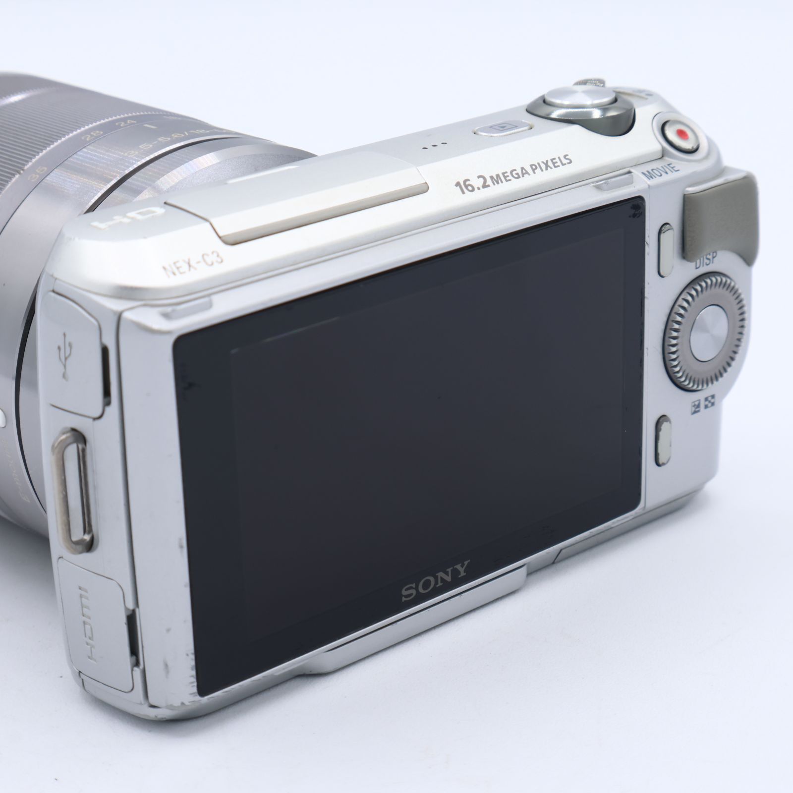 SONY ソニー ミラーレス一眼レフα NEX-C3 ズームレンズキット シルバー 