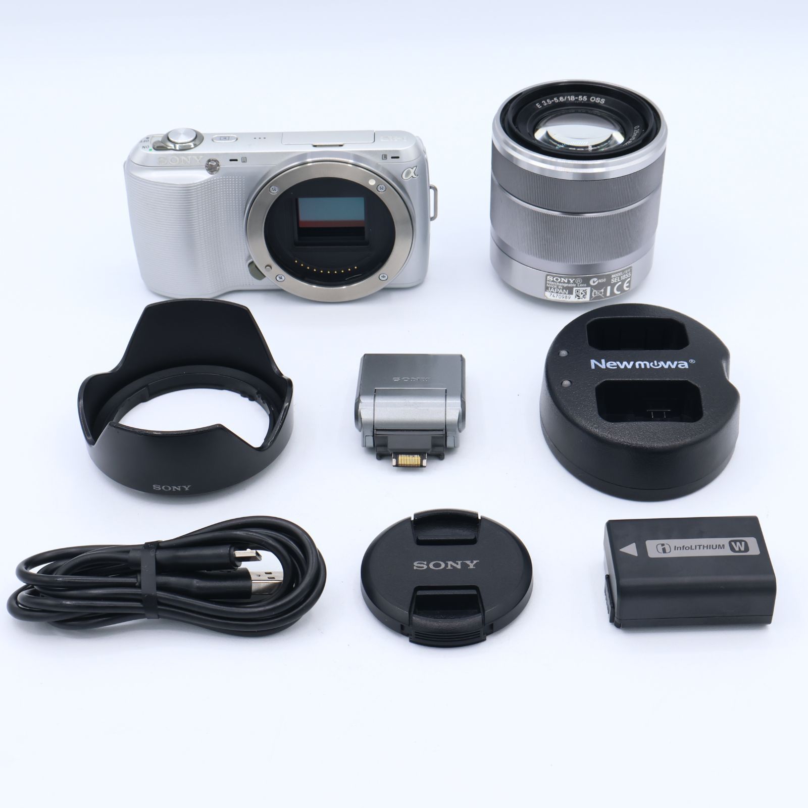 カメラ SONY ミラーレス一眼 α NEX-C3 ズームレンズキットNEX-C3K/P