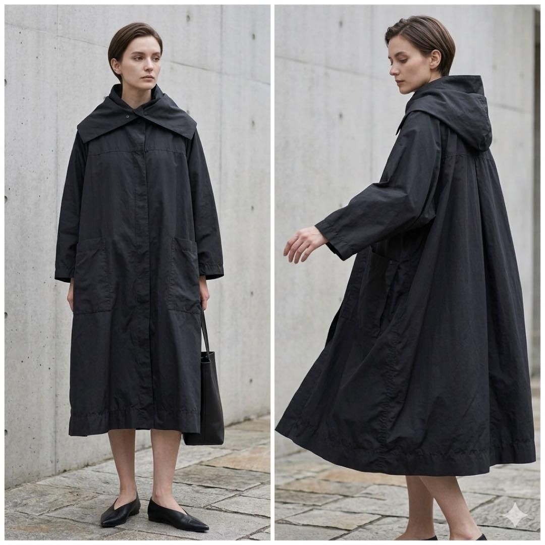 ISSEY MIYAKE Hooded Ika Coat 2way 20SS - メルカリ