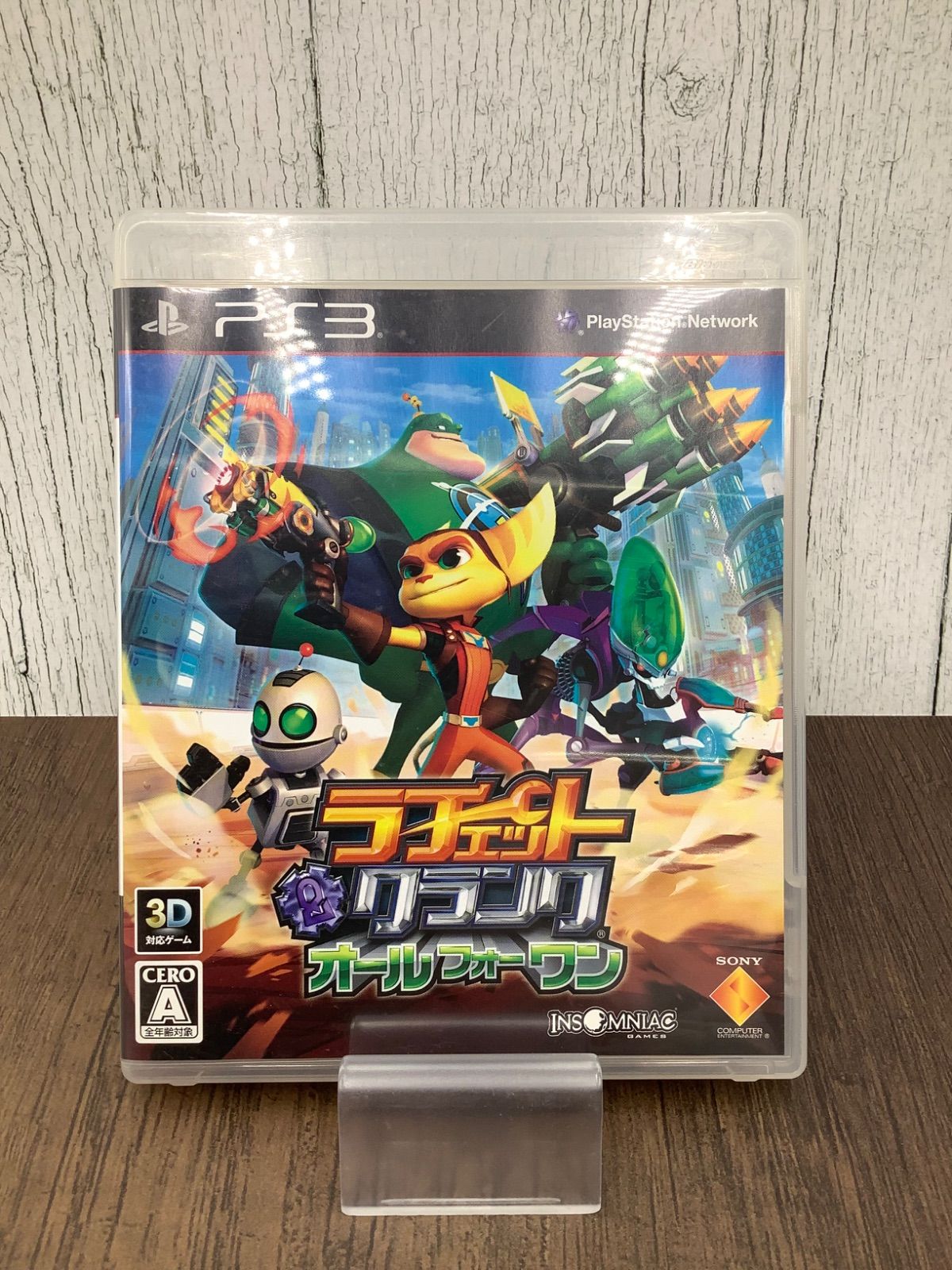 動作OK】 PS3 ゲームソフト ラチェット＆クランク オールフォーワン