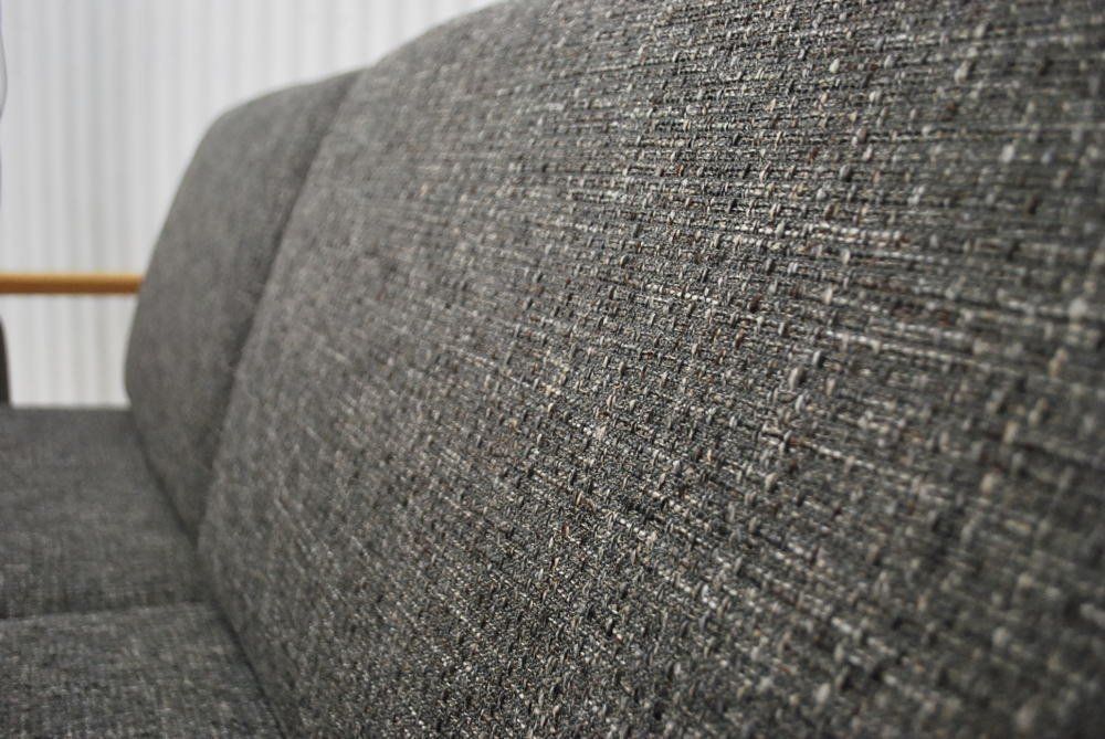  現品限り 3人掛けソファ ファブリック アッシュ材 リビング家具 北欧調モダン アウトレット 送料無料 一部除 230127-アルム3p 肘なしソファ 2人掛け 3人掛けソファ ソファ ソファベッド