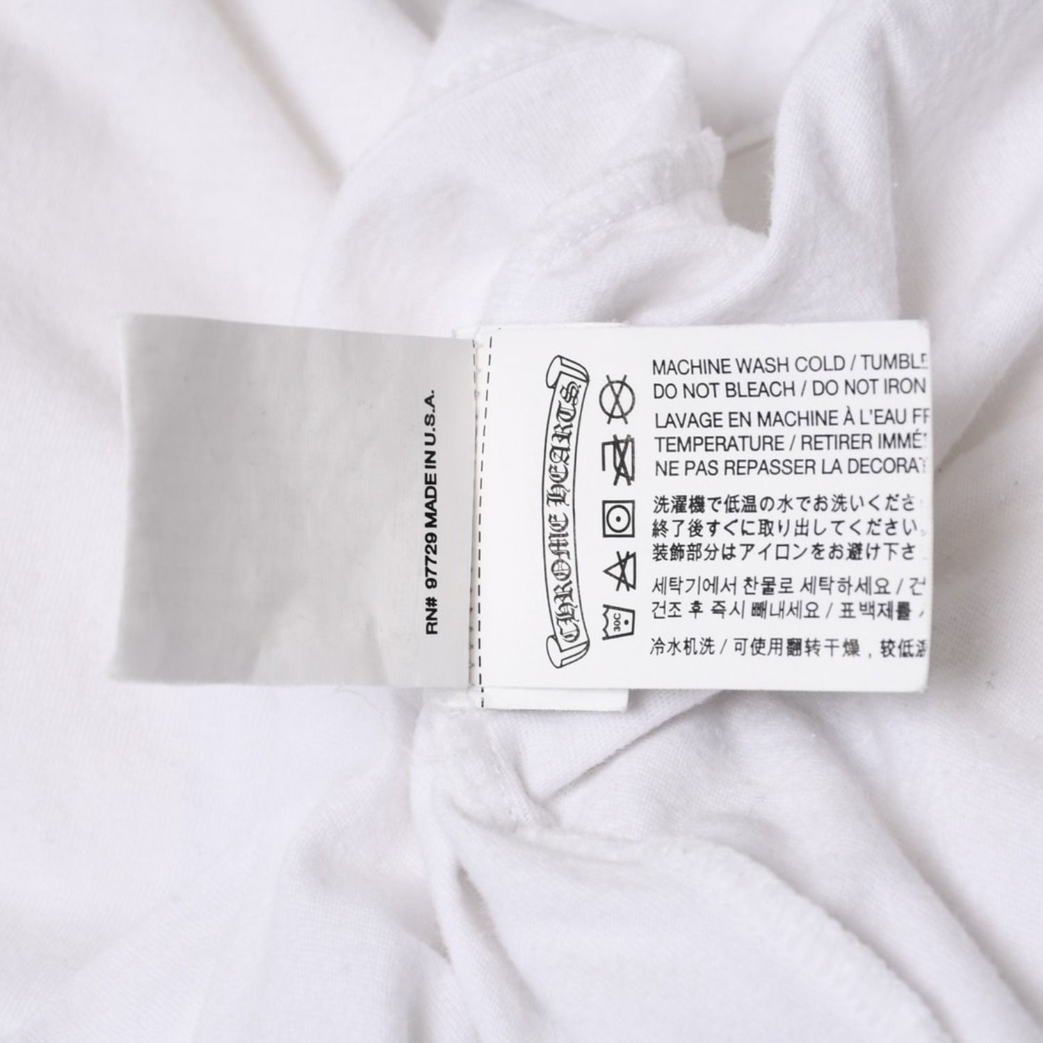 CHROME HEARTS クロムハーツ 半袖 ポケット Tシャツ ダガー ヴァイン