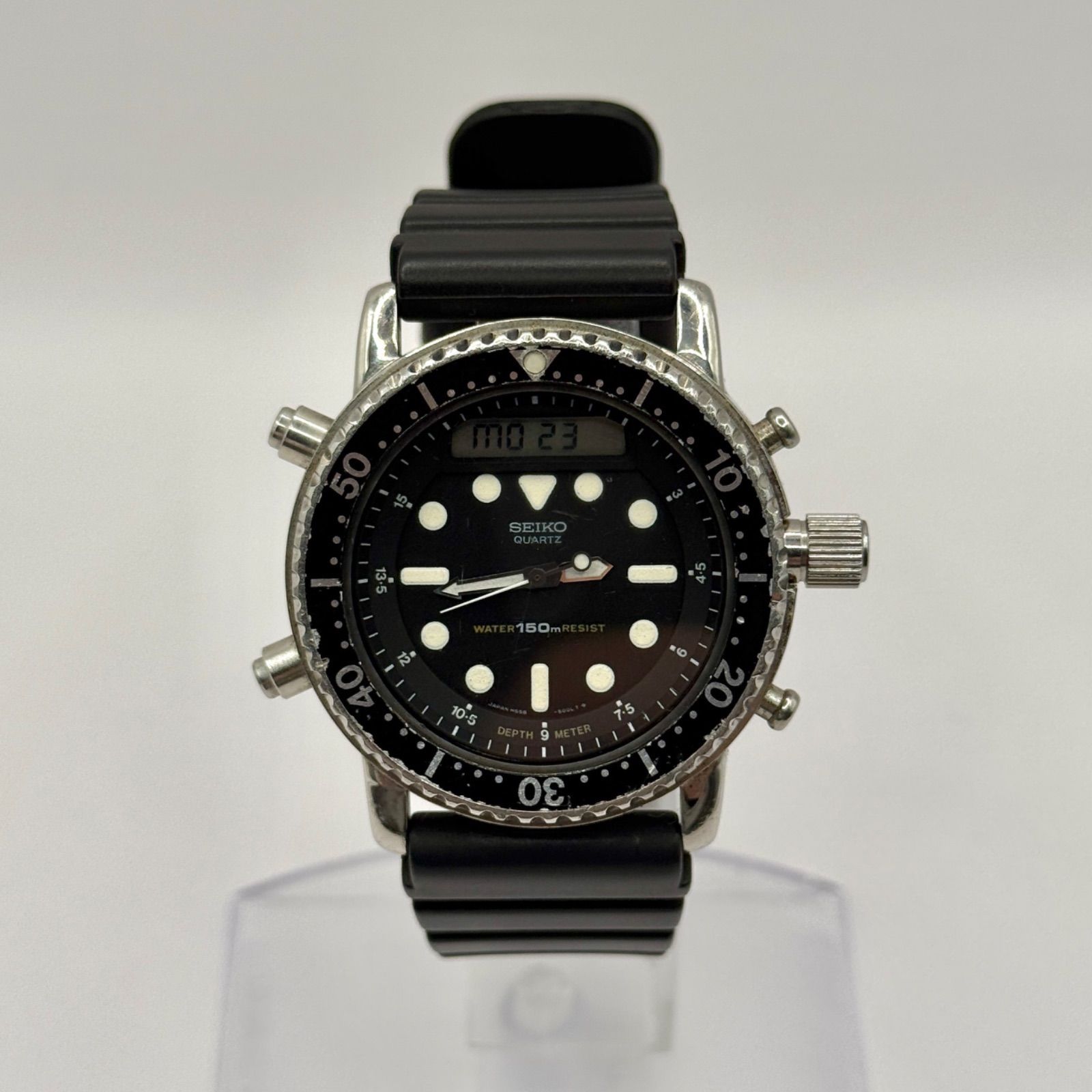 全国無料，新作登場 電池交換済！SEIKO(セイコー) H558-5000 1982年 