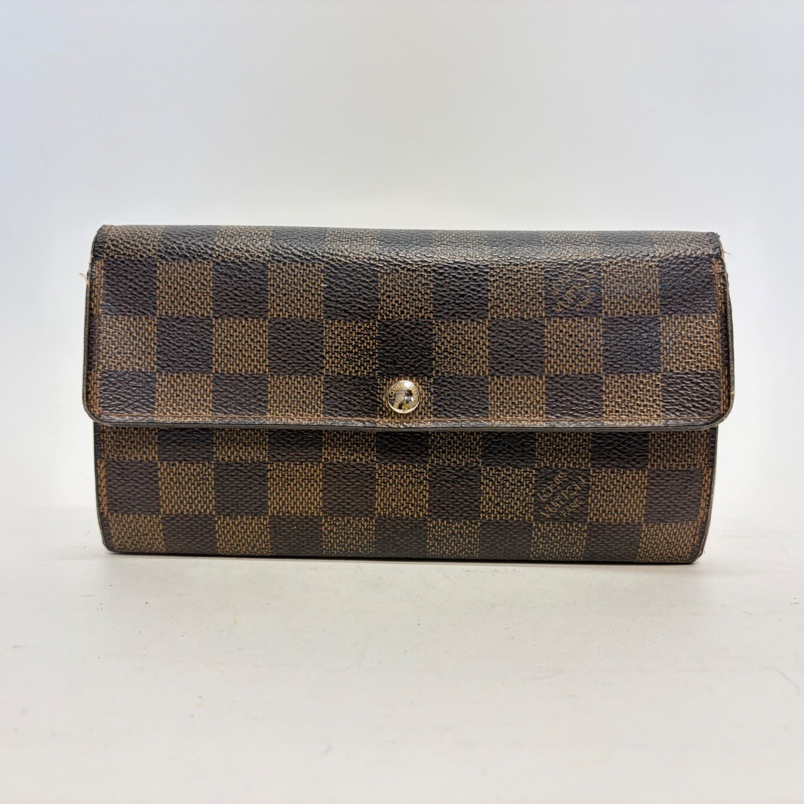 3849 LOUIS VUITTON ルイヴィトン 長財布 ポルトフォイユ サラ ダミエ