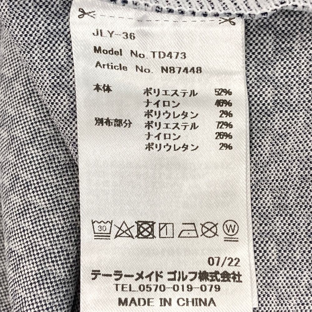 サイズ：M TAYLOR MADE テーラーメイド ジップパーカー モノグラム柄 