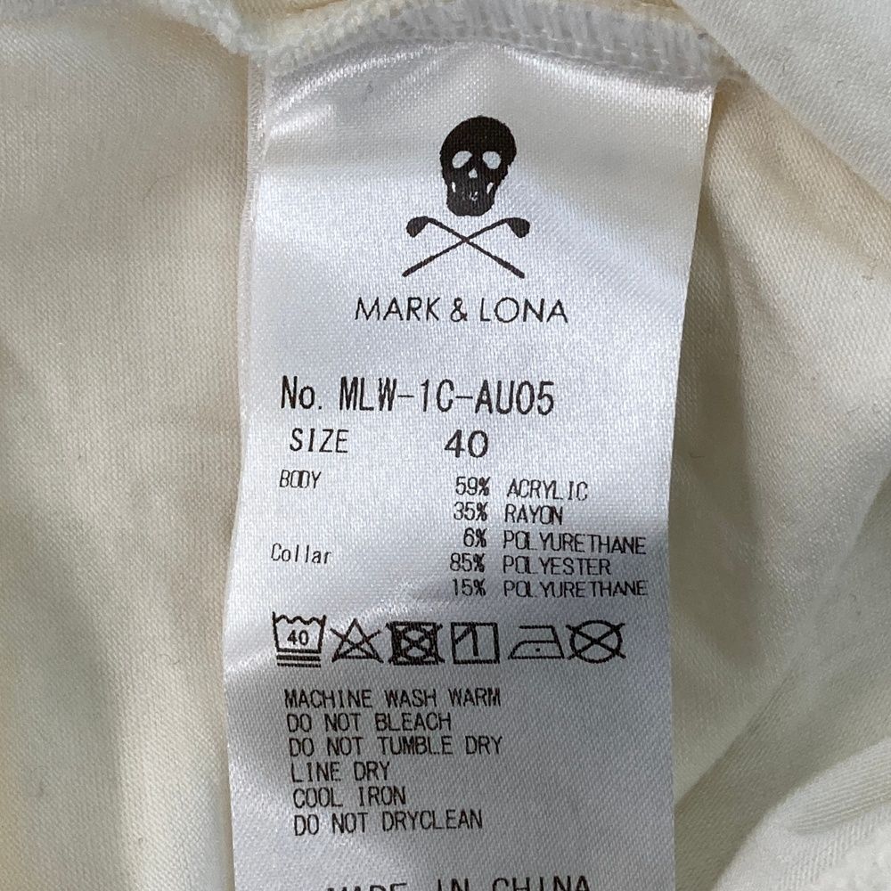 サイズ：40 MARK&LONA マークアンドロナ 起毛 タートルネック 長袖T