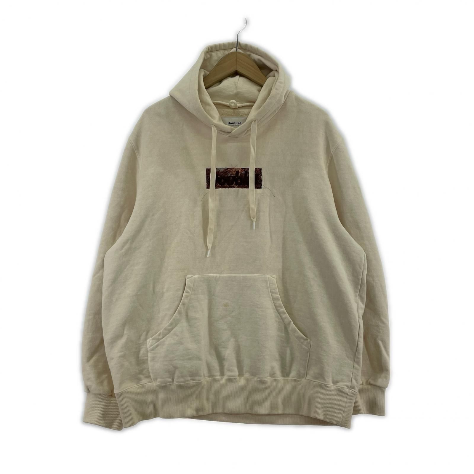 doublet ﾊﾟｰｶｰ 23SS RUST EMBROIDERY HOODIE S 【公式通販】