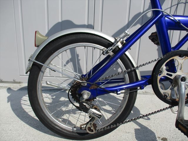 E936☆整備済み☆完成車発送☆中古折りたたみ自転車【ブリヂストン 