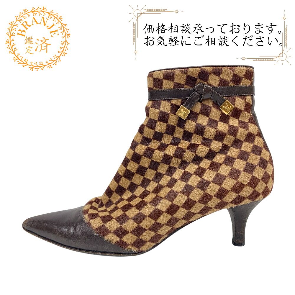 LOUIS VUITTON ルイヴィトン ショートブーツ ソバージュ ポイン LOUIS VUITTON ルイヴィトン ショートブーツ ソバージュ ポイン