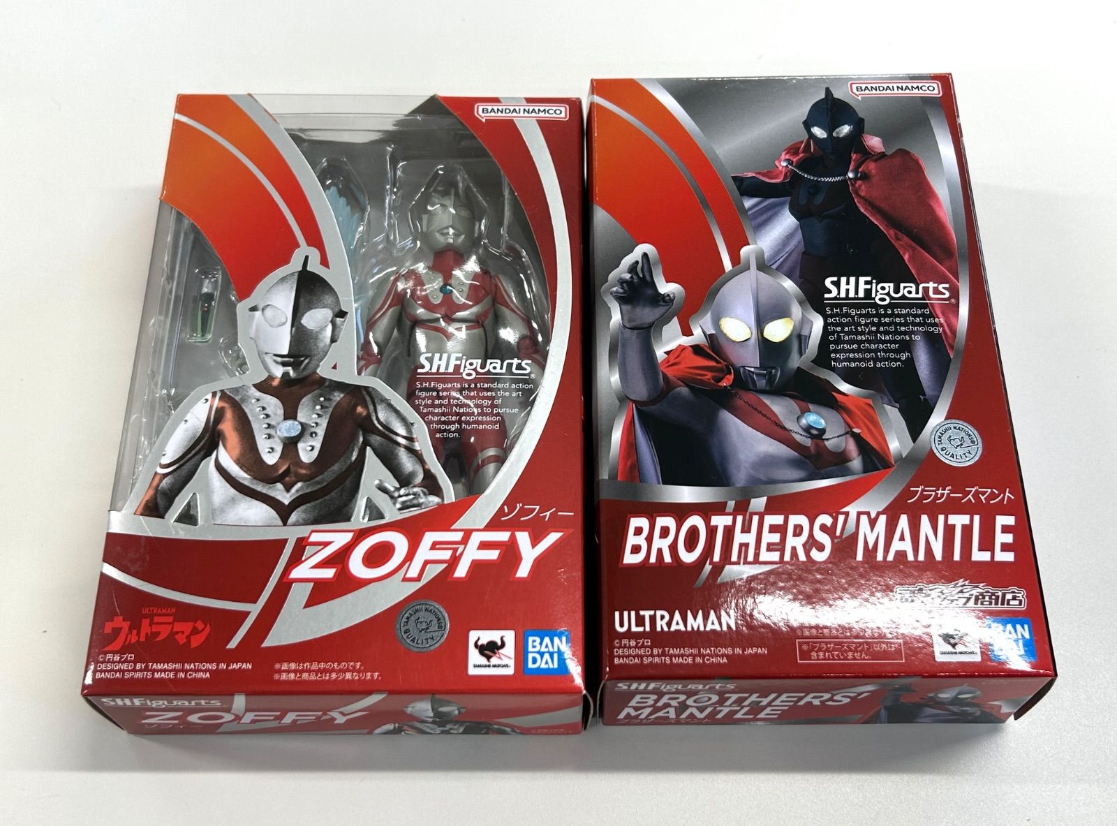 【開封品･纒め売り】S.H.Figuarts  ウルトラマンゾフィー + ブラザーズマントS.H.Figuarts;No apparent damage/stain