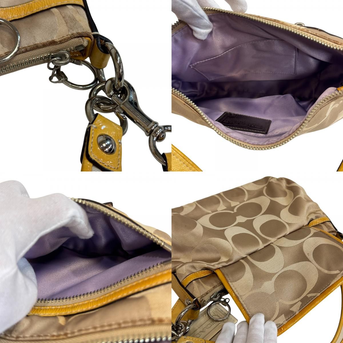 COACH コーチ 14562 2way ワン ハンド ショルダーバッグ 斜め掛け 