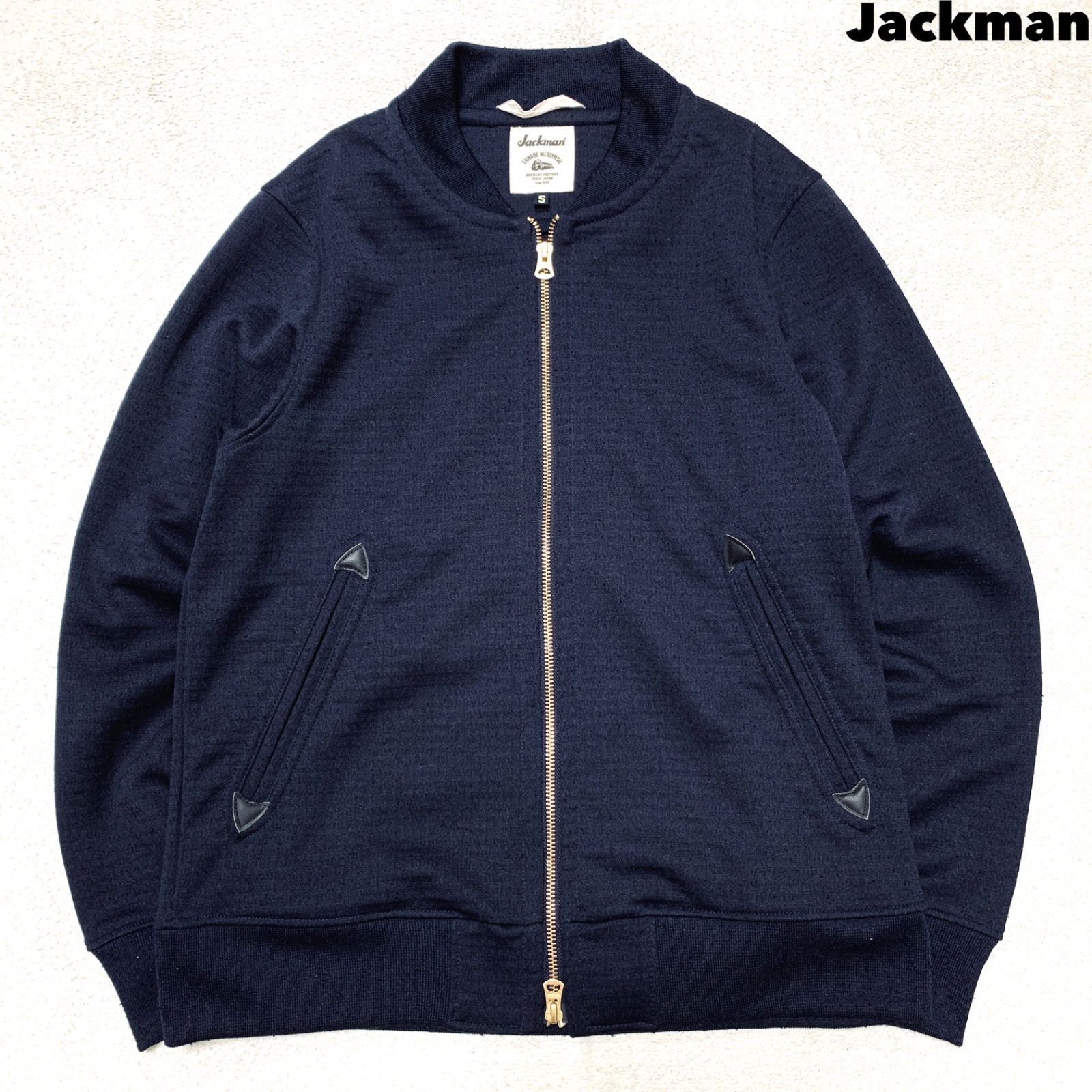 Jackman Jersey Ground Jacket グラウンドジャケット ブルゾン ネップ 
