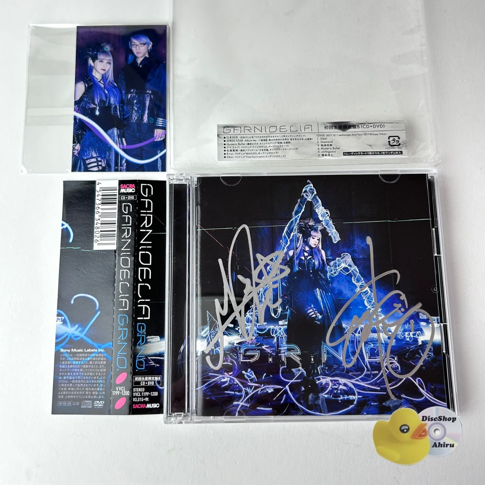 直筆サイン入り美品] GARNiDELiA（ガルニデリア）G.R.N.D.(初回生産 