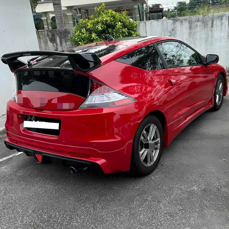 CR-Z　無限リアスポイラー(赤) ホンダ CR-Z 2010-2017 リアスポイラー リアウイング ブラック
