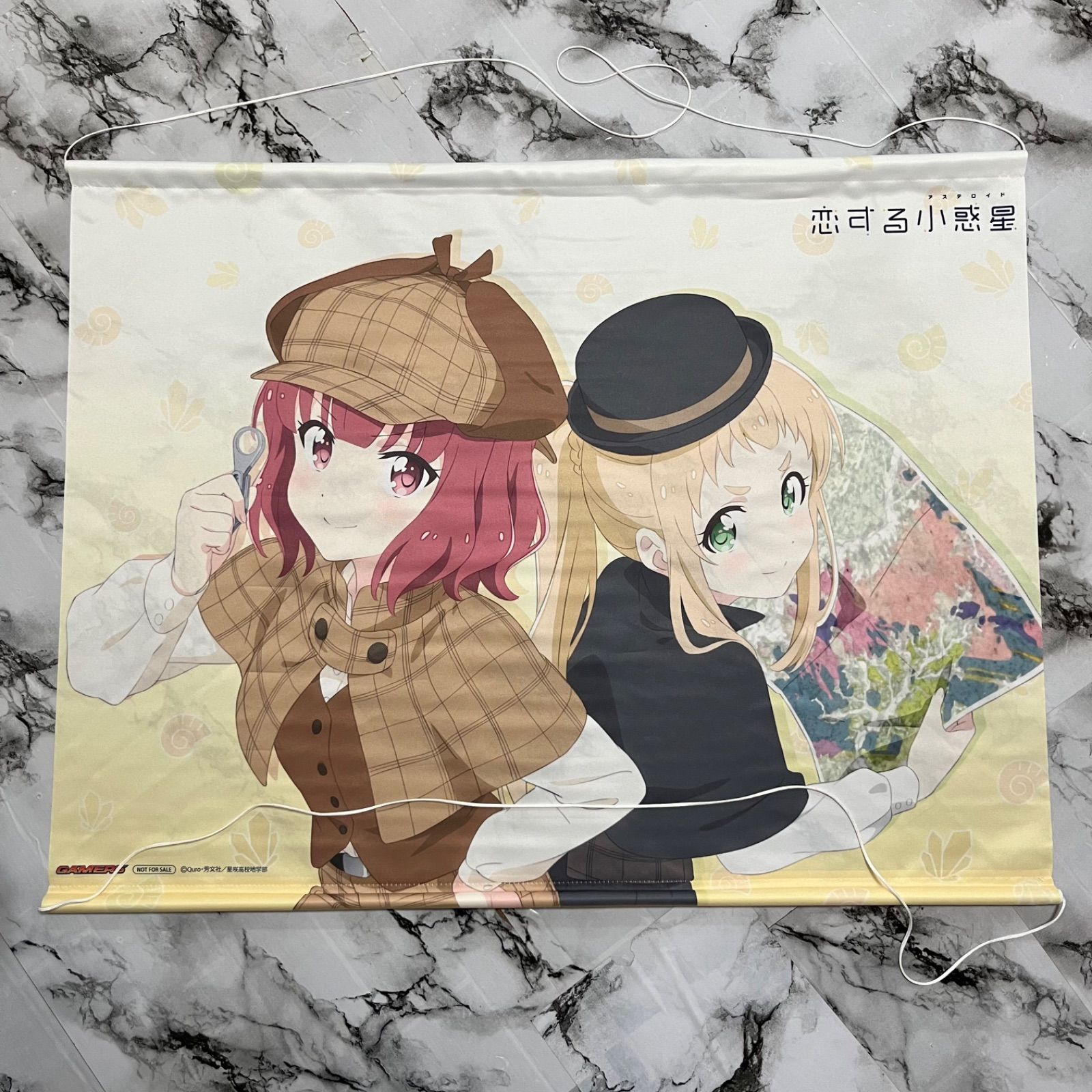 猪瀬舞＆桜井美景 B2タペストリー 恋する小惑星 ゲーマーズ全巻購入 