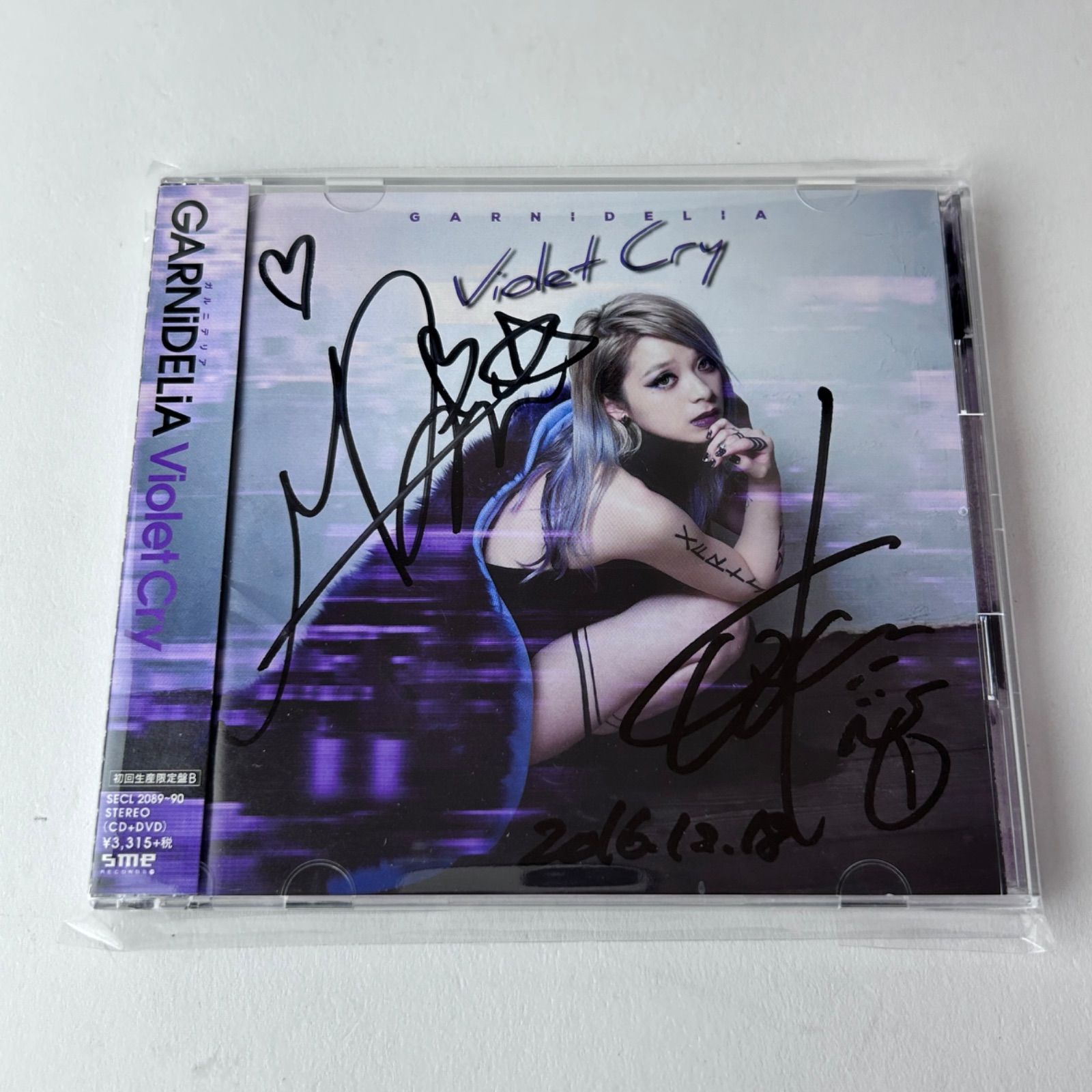 直筆サイン入り美品] GARNiDELiA（ガルニデリア）Violet Cry(初回生産 