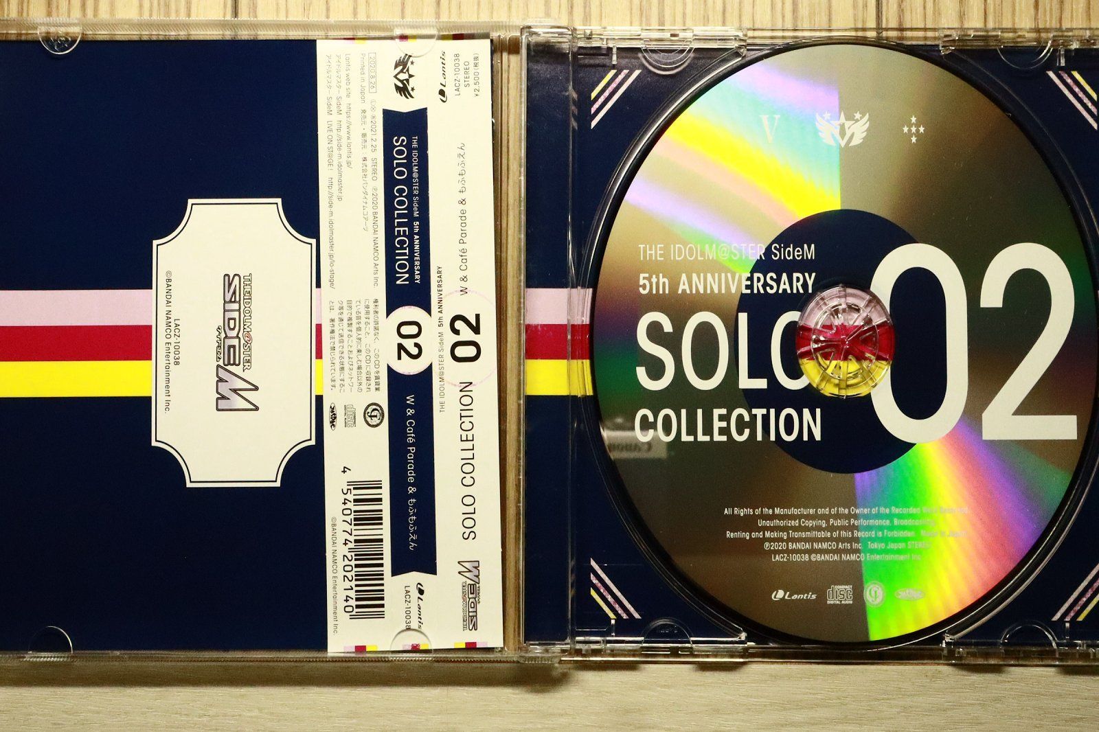 国内盤CD☆アニメCD/□ THE IDOLM@STER SideM 5th ANNIVERSARY SOLO