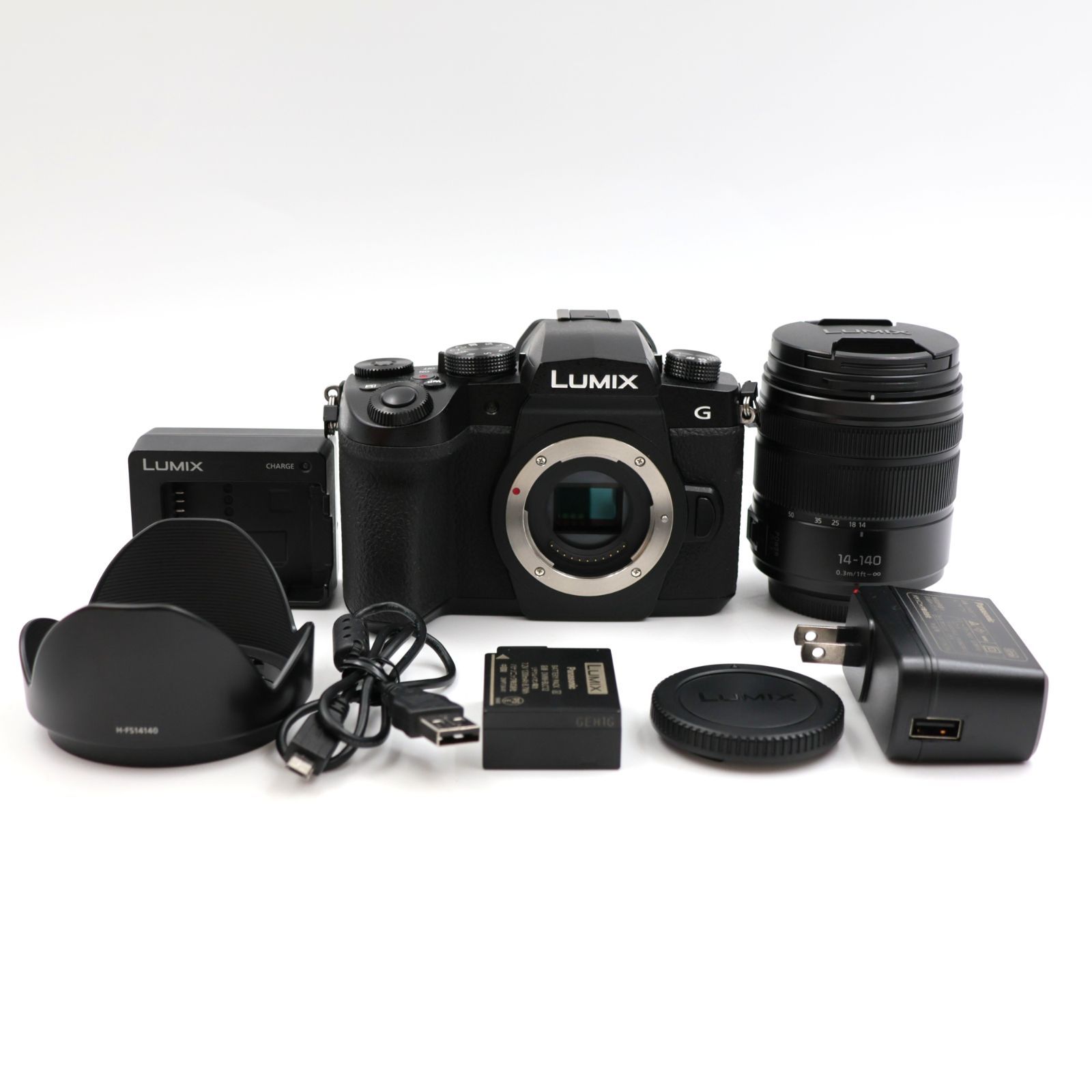 □シャッター数8248枚！新品同様□ PANASONIC LUMIX DC-G99H 高倍率 