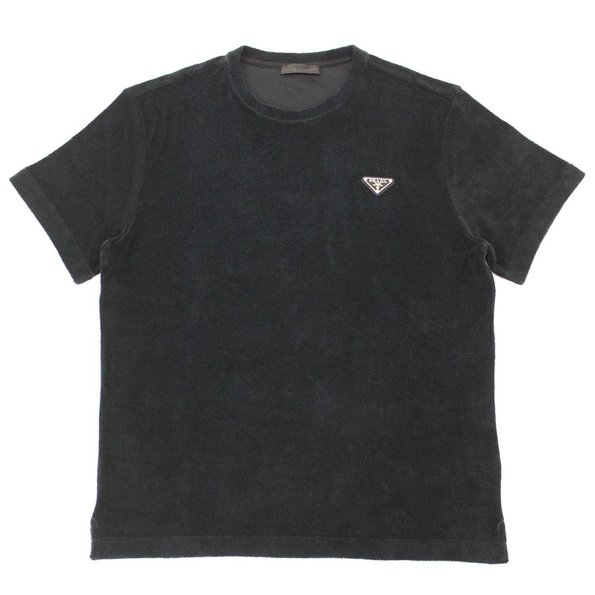 4 PRADA プラダ UJN885 122E ブラック Tシャツ カットソー 