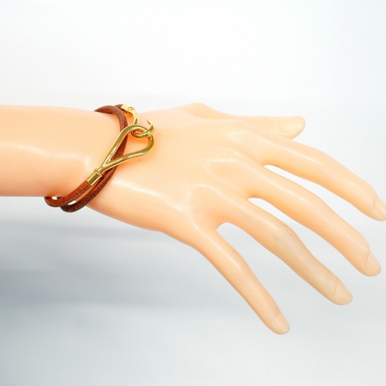 エルメス(Hermes) エルメス ブレスレット ジャンボフック GPメッキ 