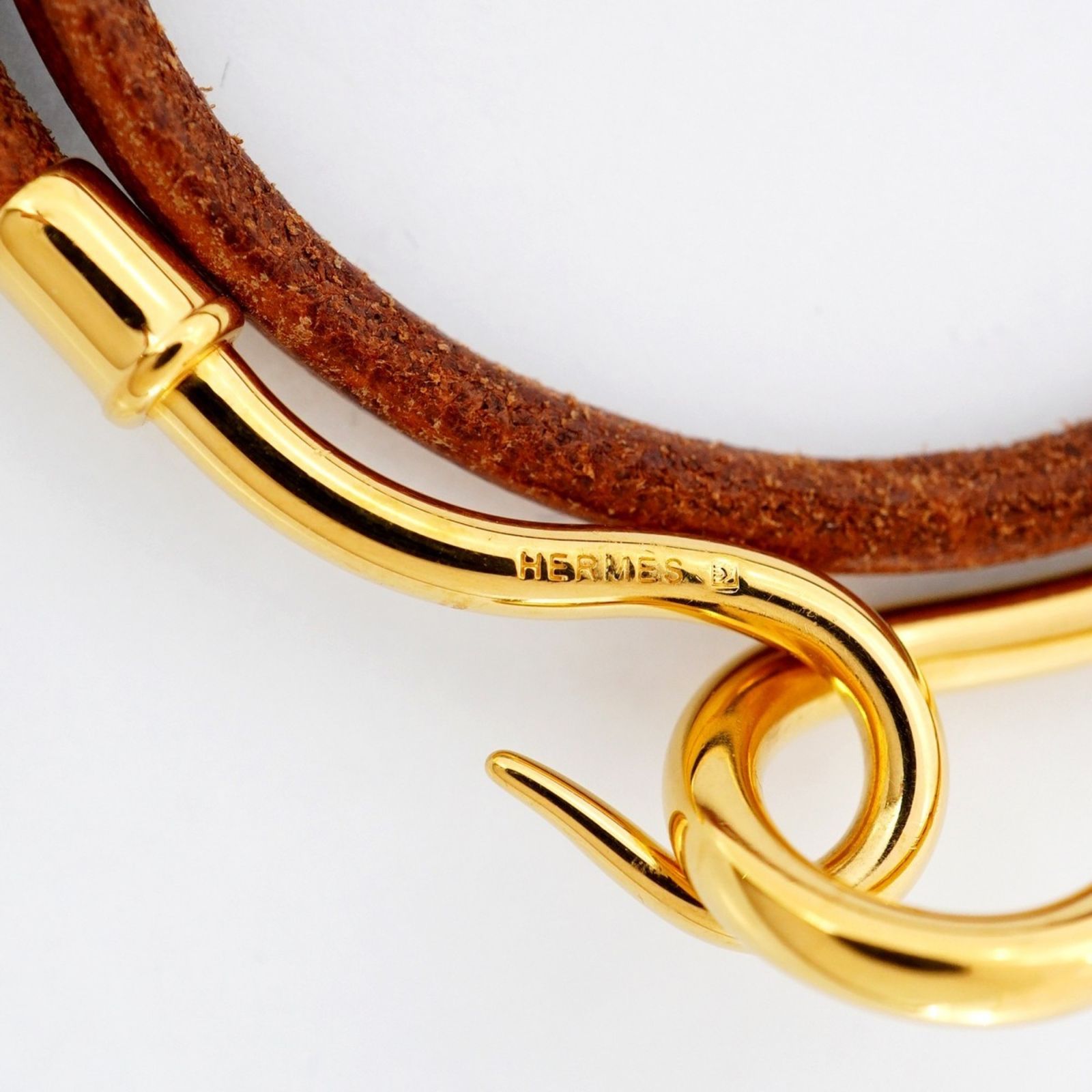 エルメス(Hermes) エルメス ブレスレット ジャンボフック GPメッキ 