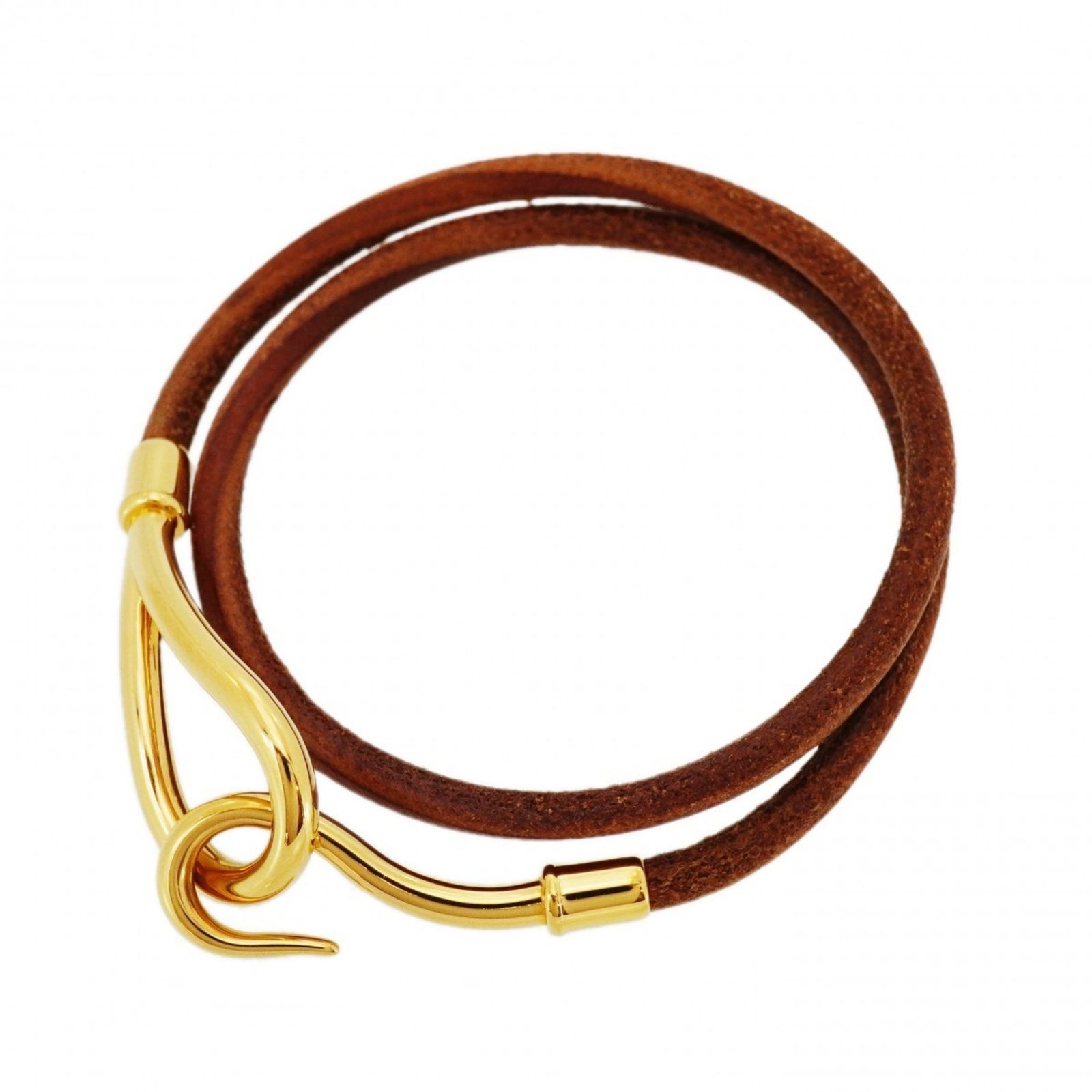 エルメス(Hermes) エルメス ブレスレット ジャンボフック GPメッキ