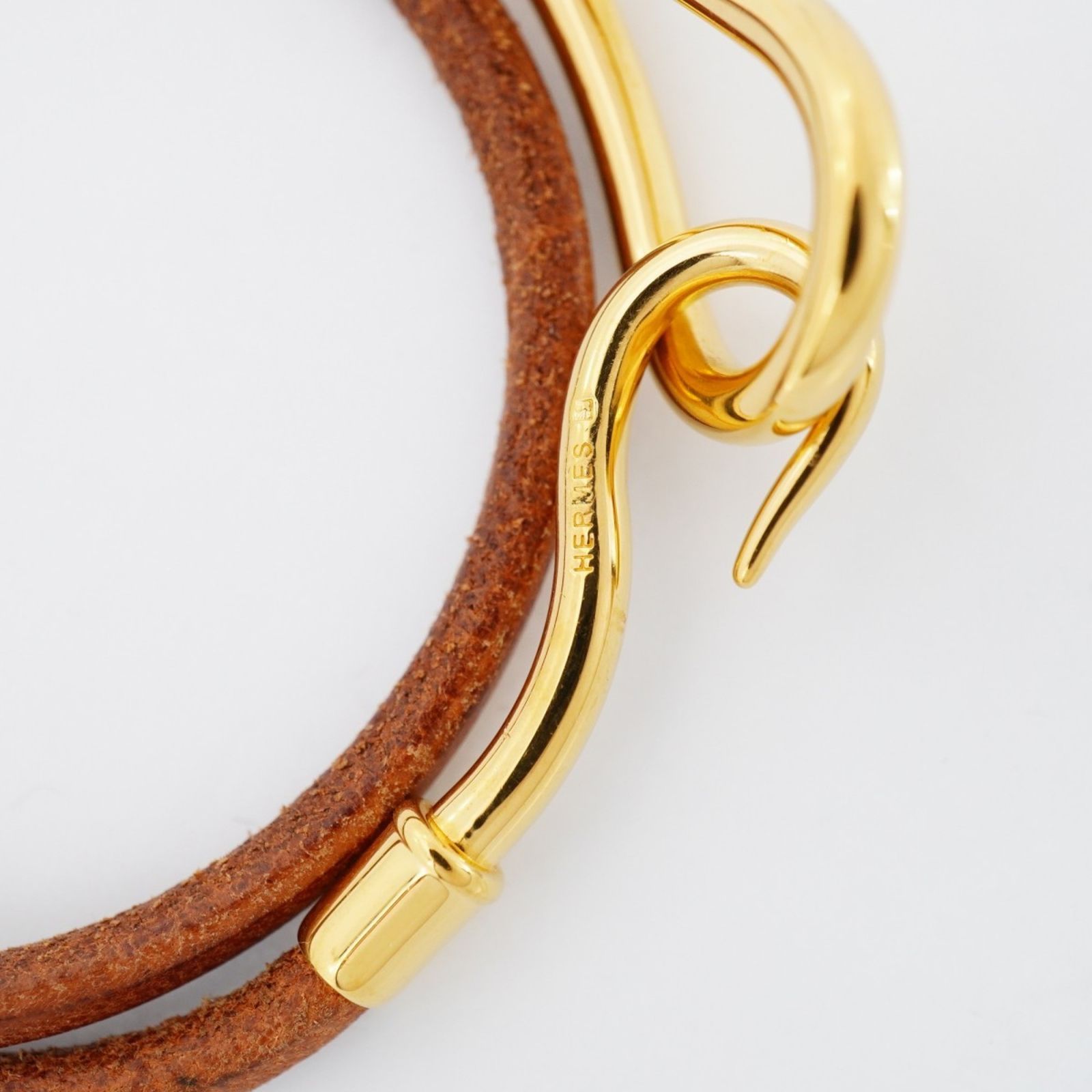 エルメス(Hermes) エルメス ブレスレット ジャンボフック GPメッキ 