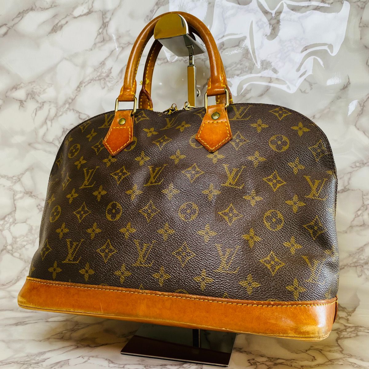 LOUIS VUITTON ルイヴィトン モノグラム アルマPM ハンドバッグ M51130 