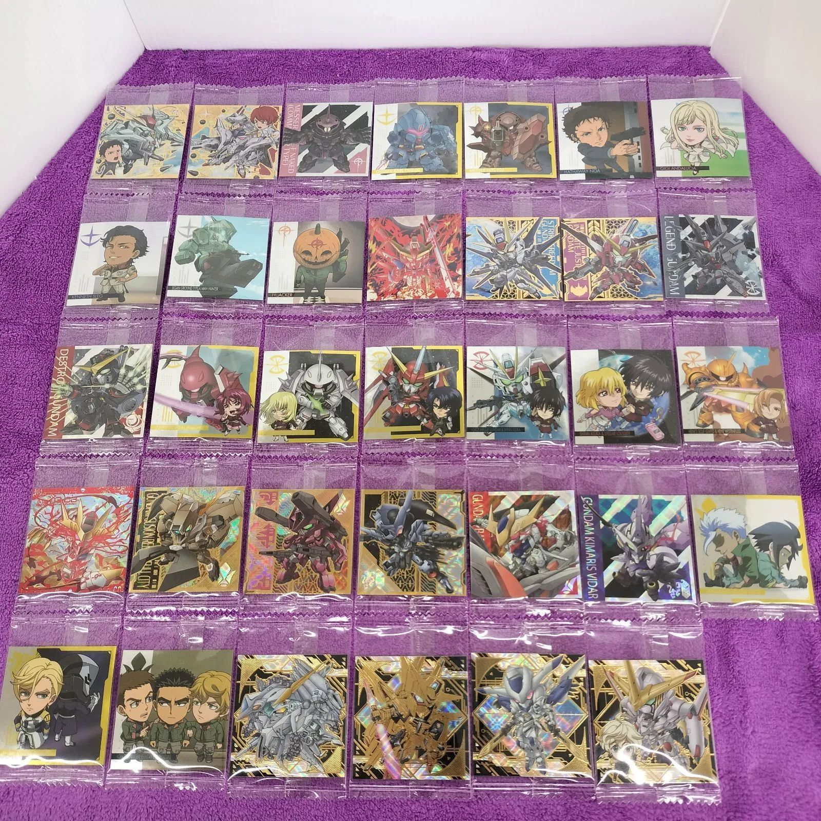 フルコンプ】34種 全種類 機動戦士ガンダム シール ウエハース 5 ～命