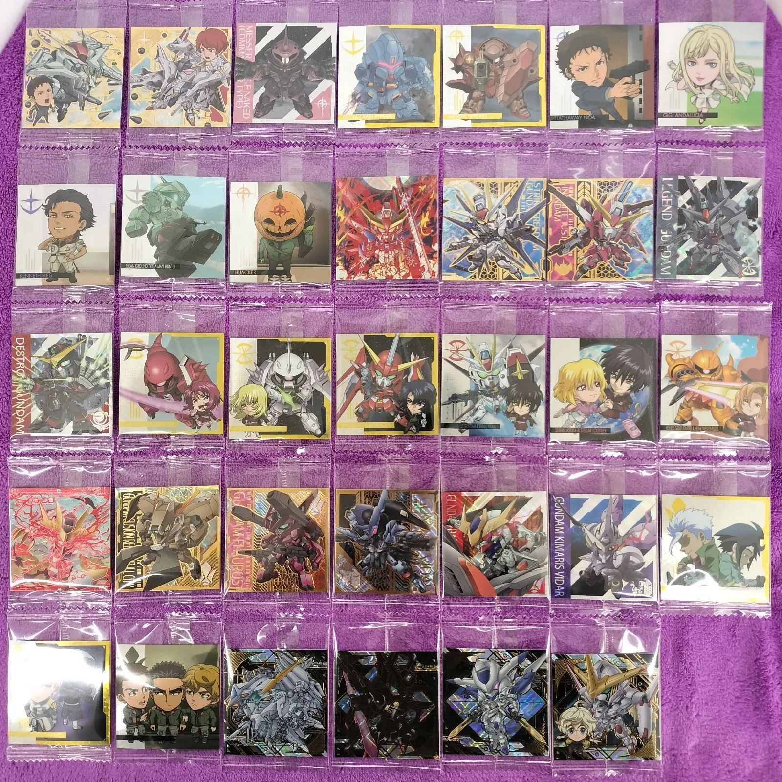 フルコンプ】34種 全種類 機動戦士ガンダム シール ウエハース 5 ～命