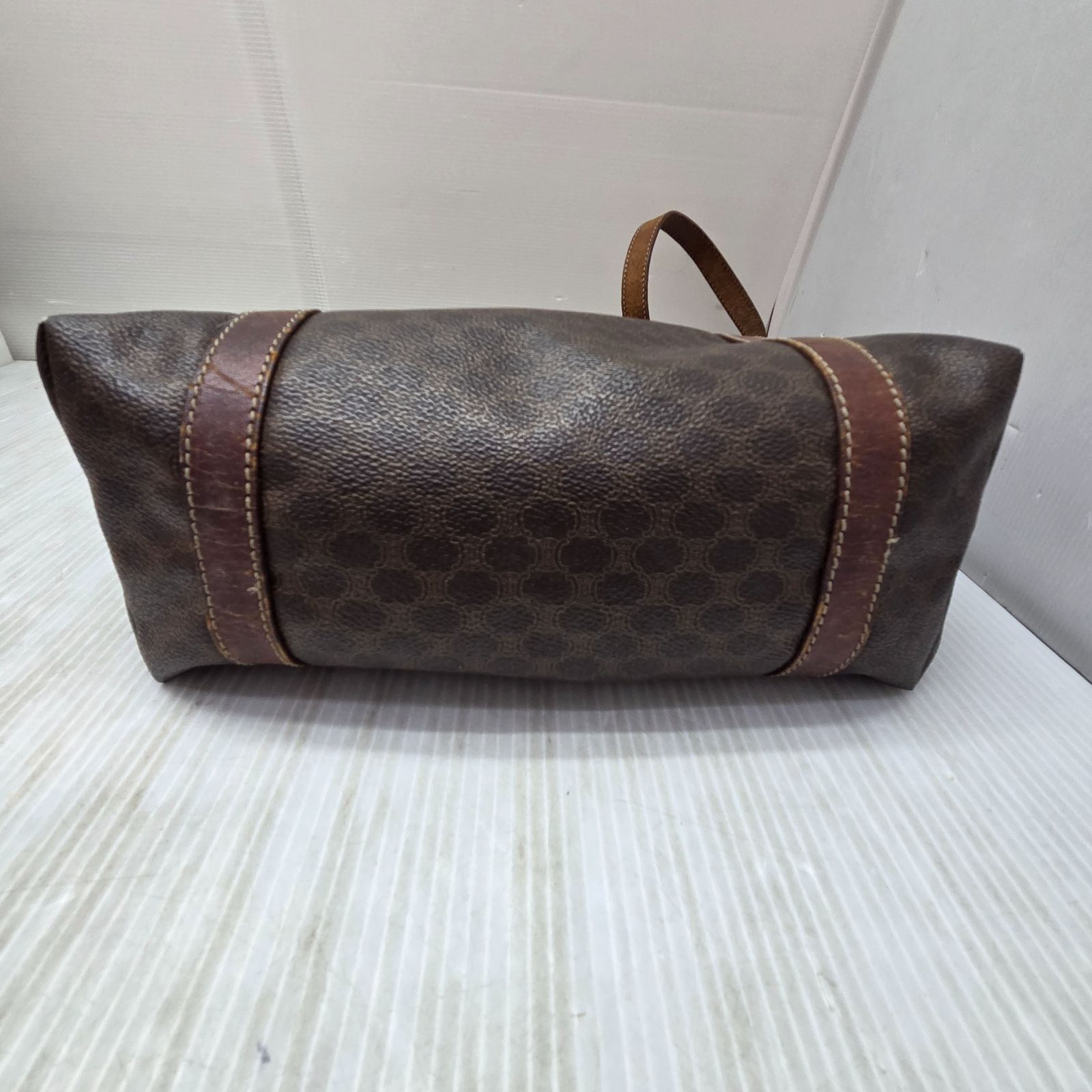 3 S03023 セリーヌ CELINE マカダム柄 トートバッグ トートバッグ 