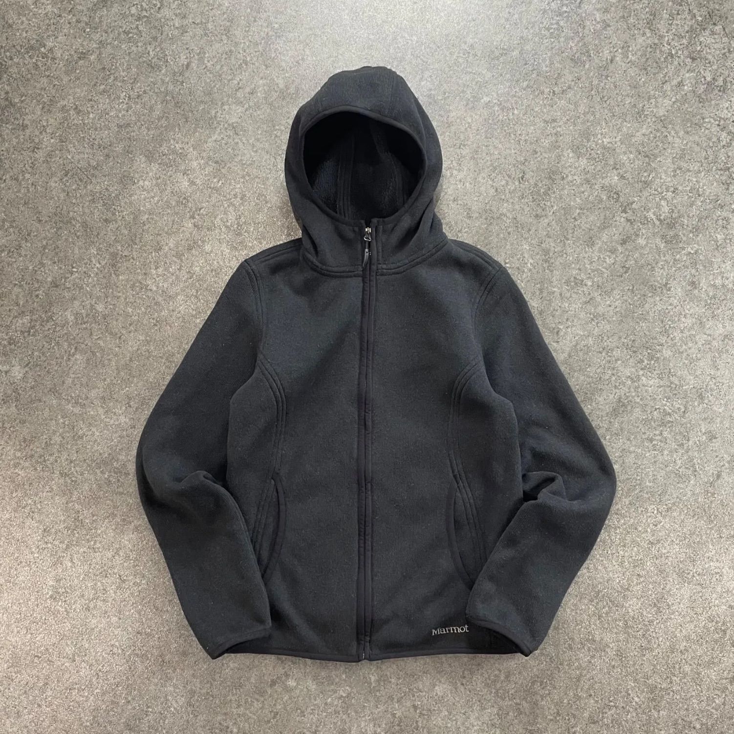 marmot ジップアップ フリースジャケット グレー マーモット Marmot 