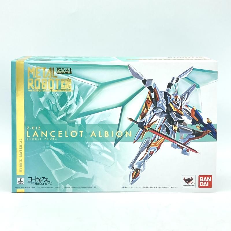 中古】ﾊﾞﾝﾀﾞｲ METAL ROBOT魂 超合金 Z-01Z ﾗﾝｽﾛｯﾄ・ｱﾙﾋﾞｵﾝ 外箱・取説