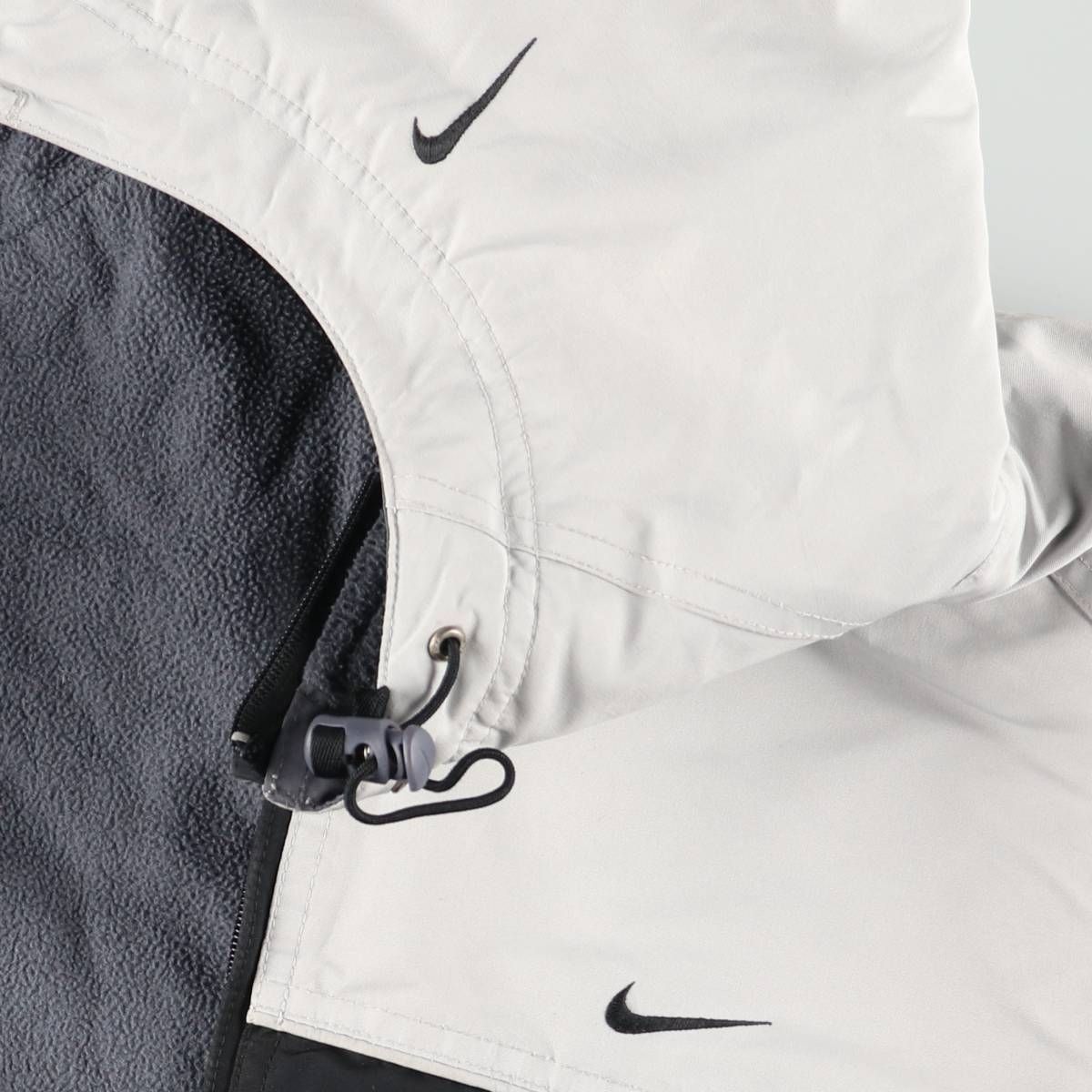 古着 00年代 ナイキ NIKE バックロゴ 中綿パーカー パファージャケット
