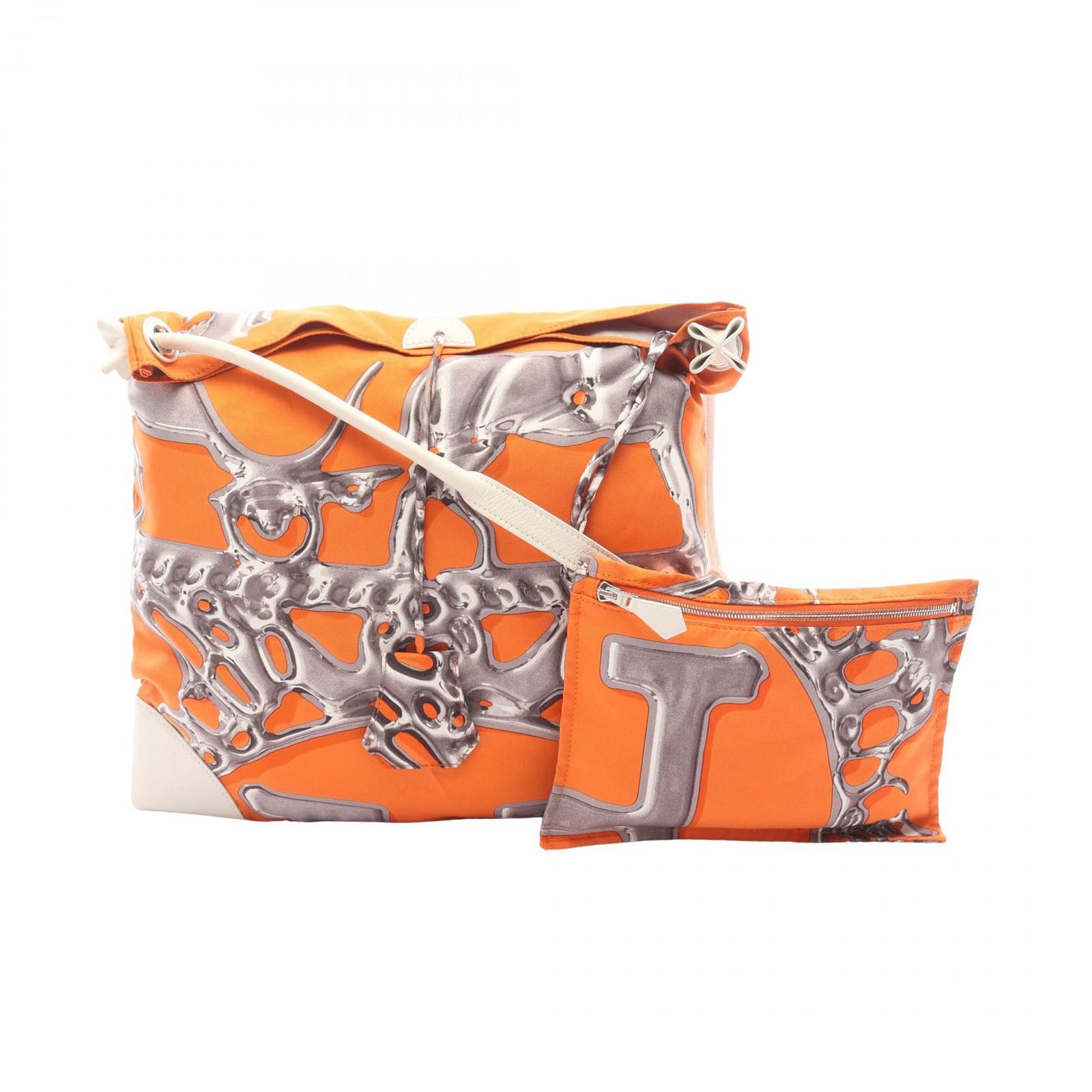 エルメス HERMES ショルダーバッグ シルキーシティPM VIF ARGENT 
