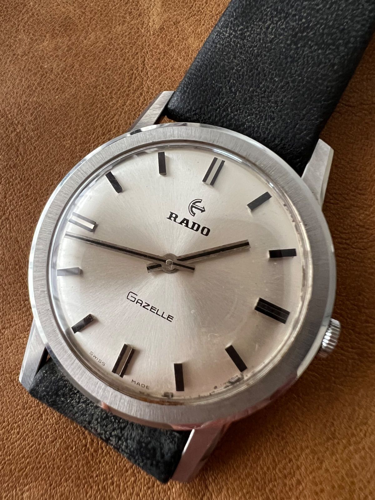 RADO Gazelle 自動巻き メンズ腕時計 ラドー RADO☆ガゼル☆手巻き☆稼働品☆アンティーク☆メンズ - メルカリ