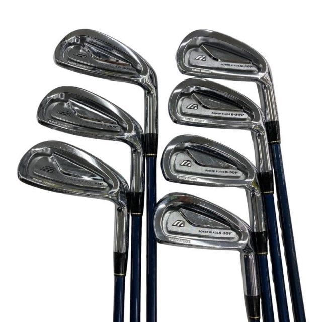 中古】 ミズノ Mizuno S-30V 9S アイアンセット IR TOUR SPIRIT BLUE