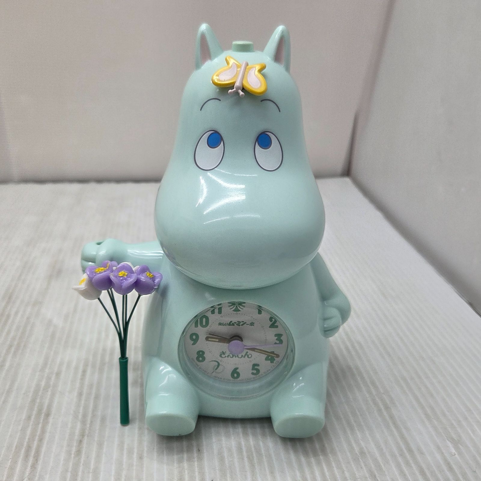 RHYTHM 楽しいムーミン一家 ムーミン 目覚まし時計 美品 ※時計 腕時計 3 S03024 RHYTHM 楽しいムーミン一家 ムーミン 目覚まし 時計 昭和