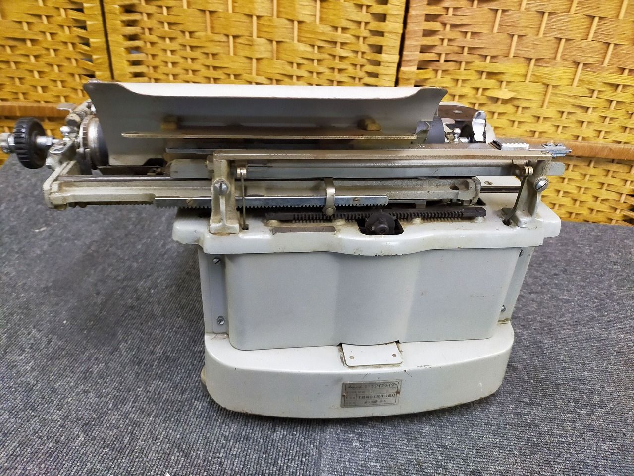 和文タイプライター Aspeed 昭和44年 中島精密工業 レトロ ジャンク