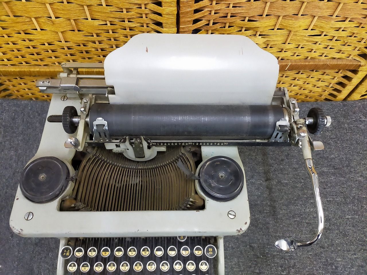 和文タイプライター Aspeed 昭和44年 中島精密工業 レトロ ジャンク