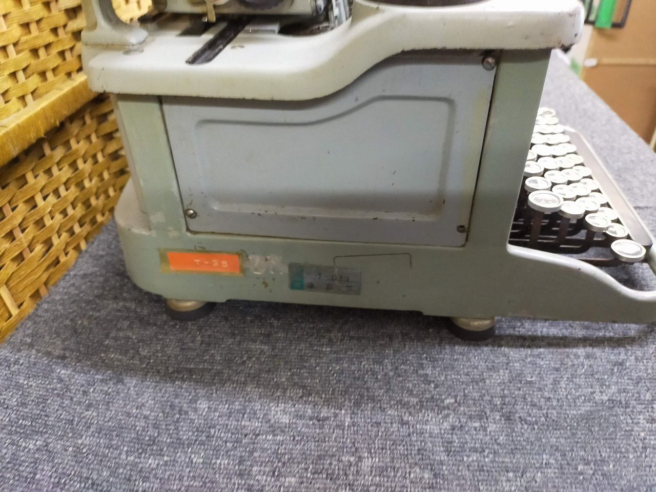 和文タイプライター Aspeed 昭和44年 中島精密工業 レトロ ジャンク